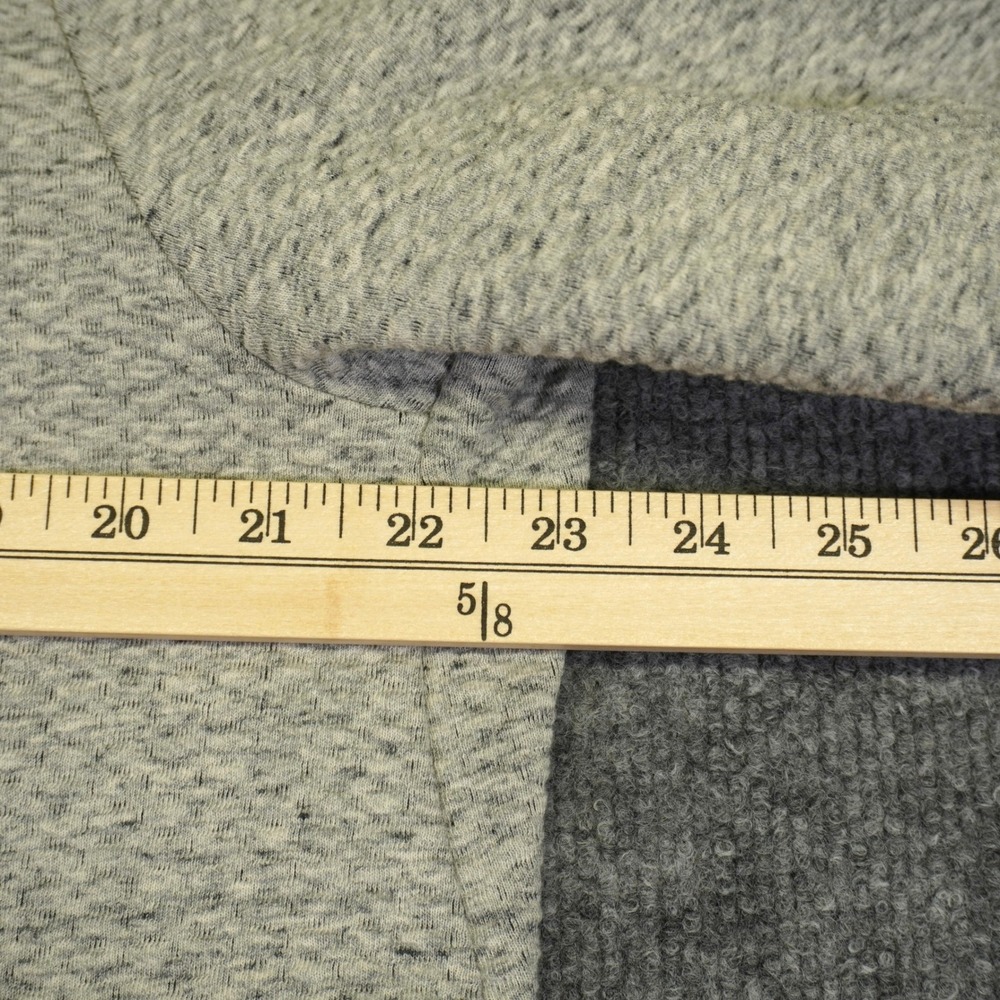 IBKUL Hoodie Popcorn Stitch Mens Large Grey Textured Performance Pullover - Picture 4 of 10